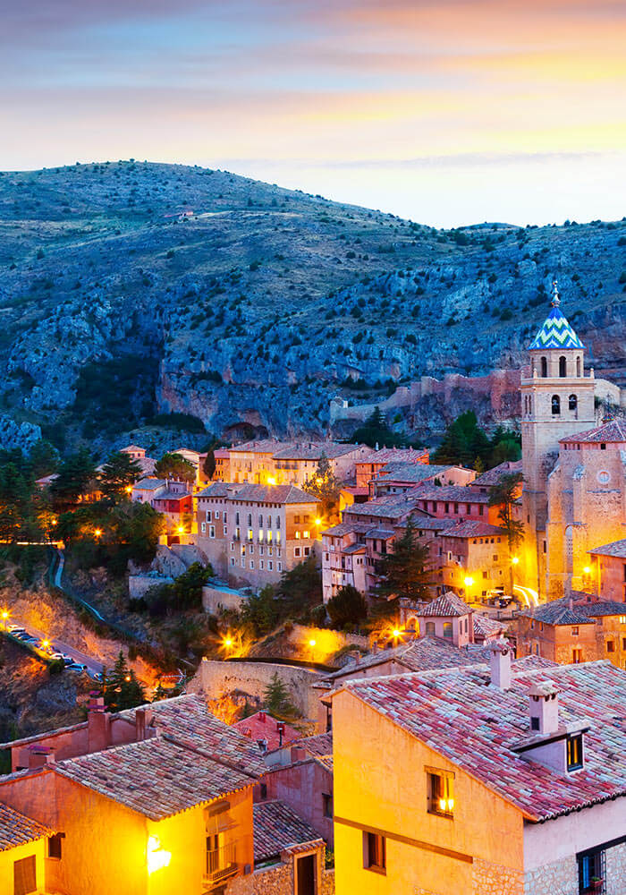 Spain albarracin city