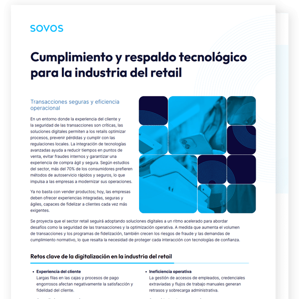 Cover - Brochure . Cumplimiento y respaldo tecnológico para la industria del retail