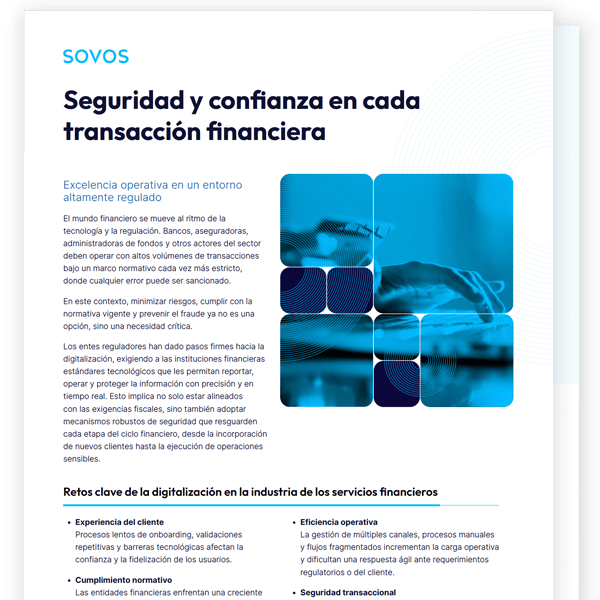 Cover - Brochure Seguridad y confianza en cada transacción financiera